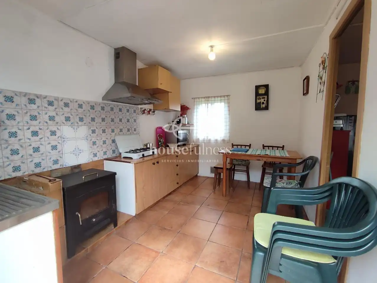 Cocina de Casa o chalet en venta en Moeche con Calefacción, Jardín privado y Amueblado