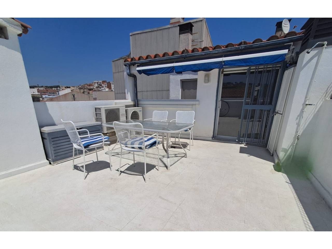 Terrace of Flat for sale in Blanes  with Air Conditioner, Heating and Parquet flooring