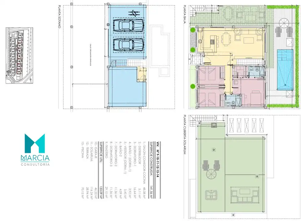 Villa mit Pool zum Verkauf in Nueva Torrevieja - Aguas Nuevas, imagen 6
