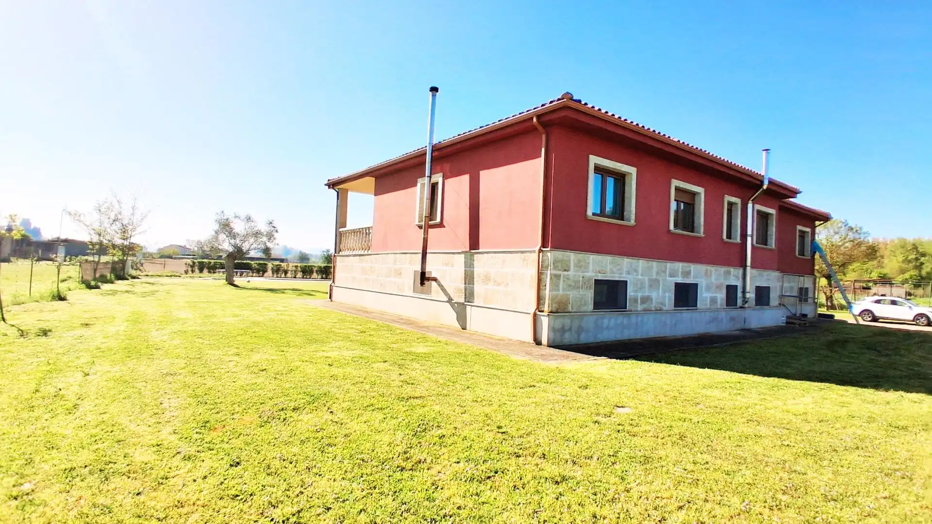 Außenansicht von Haus oder Chalet zum Verkauf in Ciudad Rodrigo mit Terrasse und Schwimmbad