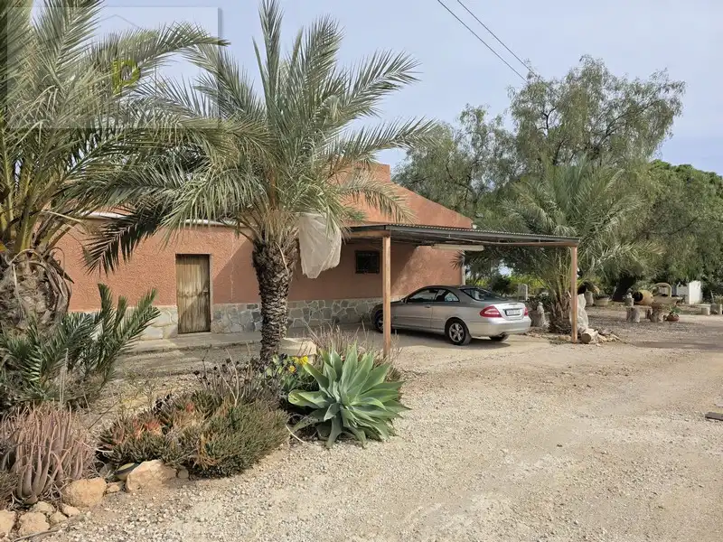 Vista exterior de Casa o xalet en venda en Elche / Elx amb Jardí privat, Terrassa i Traster