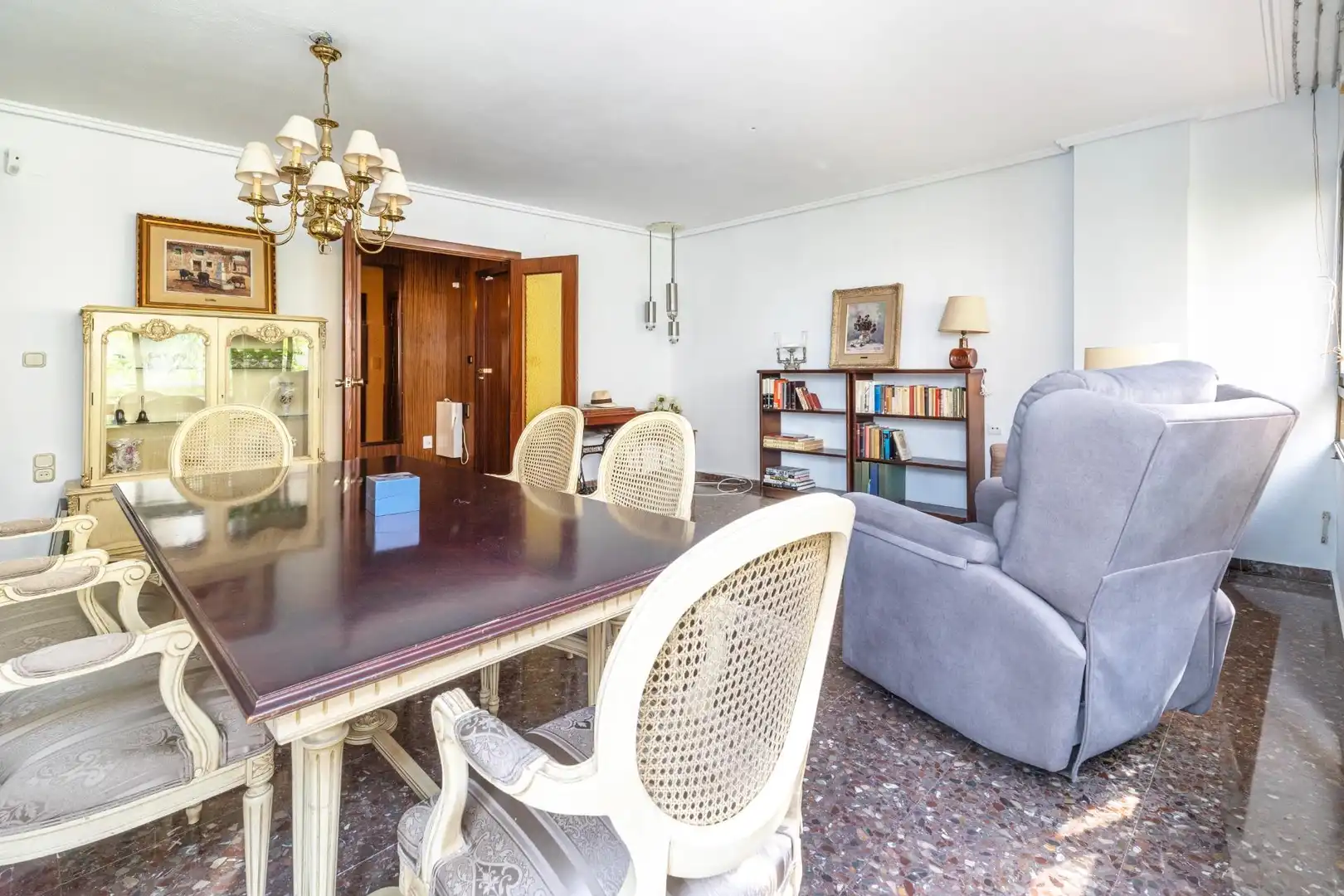 Esszimmer von Wohnung zum Verkauf in Valencia mit Klimaanlage