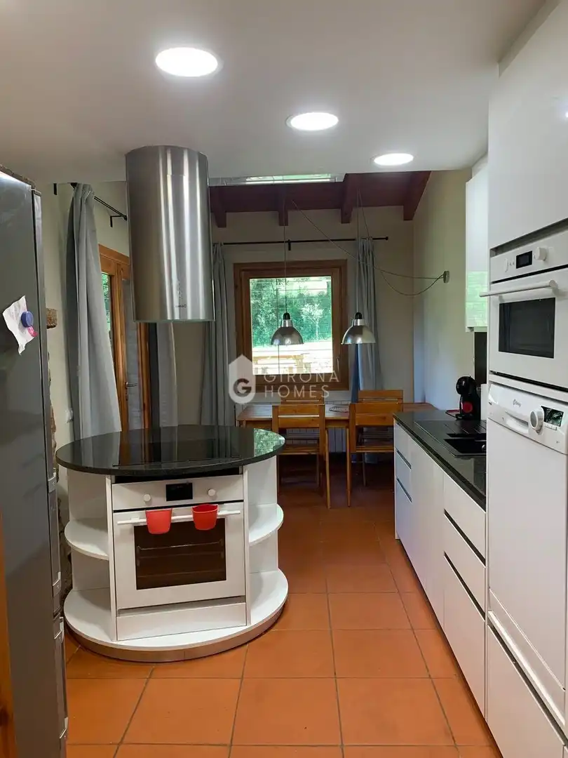 Kitchen of Country homes for rent in Girona  with Air Conditioner, Heating and Private garden