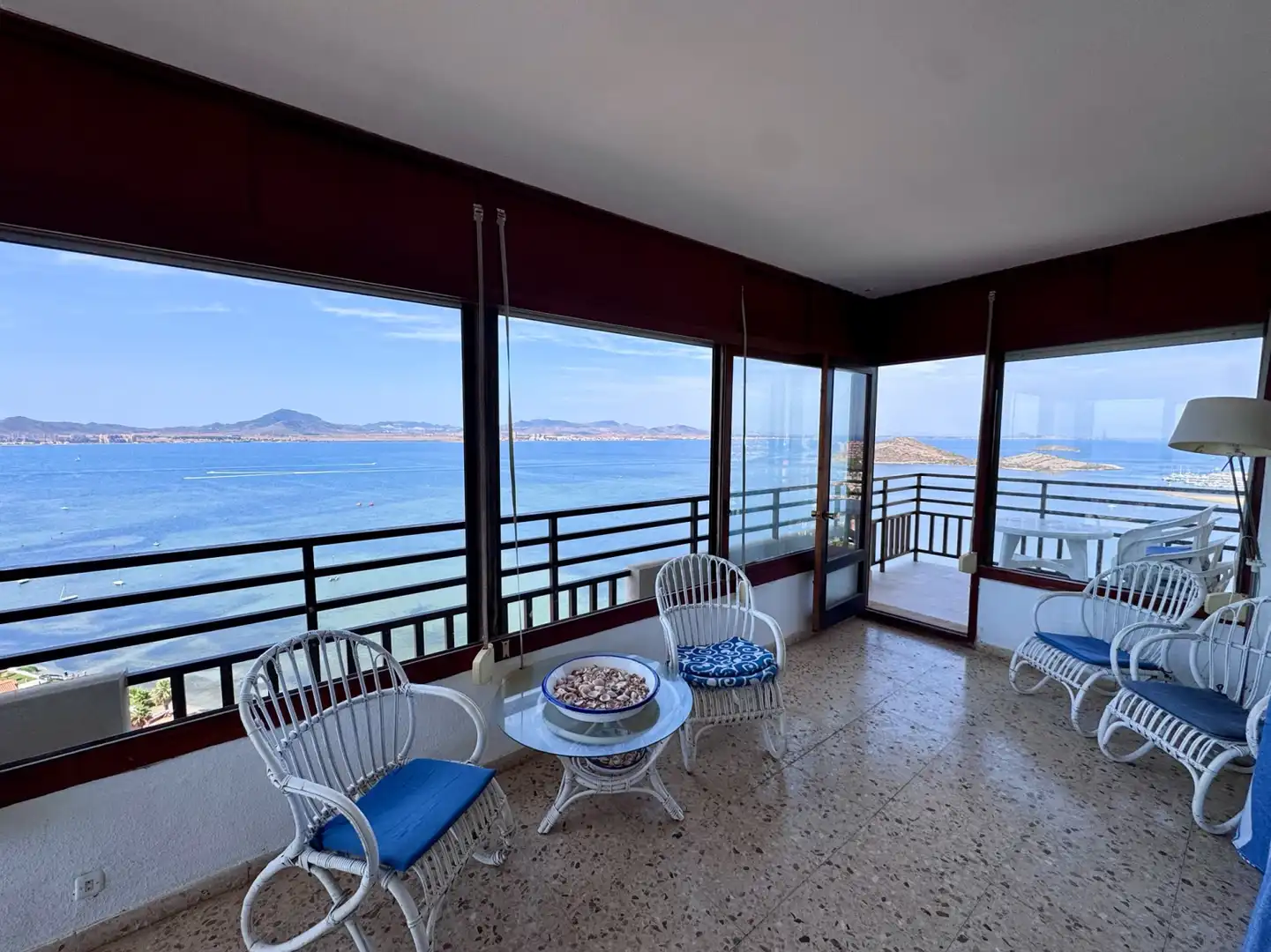Balcony of Flat for sale in La Manga del Mar Menor  with Private garden, Terrace and Swimming Pool