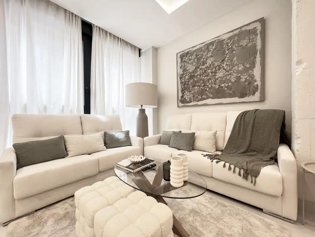 Sala de estar de Planta baja en venta en Madrid con Aire acondicionado y Calefacción