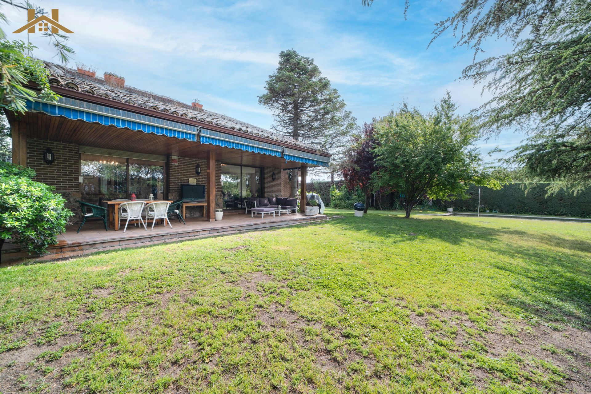 Jardí de Casa o xalet en venda en Majadahonda amb Calefacció, Jardí privat i Terrassa
