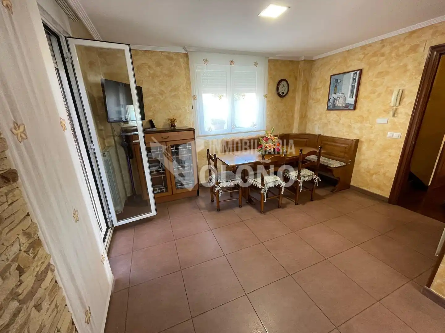 Sala d'estar de Casa o xalet en venda en Casalarreina amb Calefacció, Jardí privat i Parquet