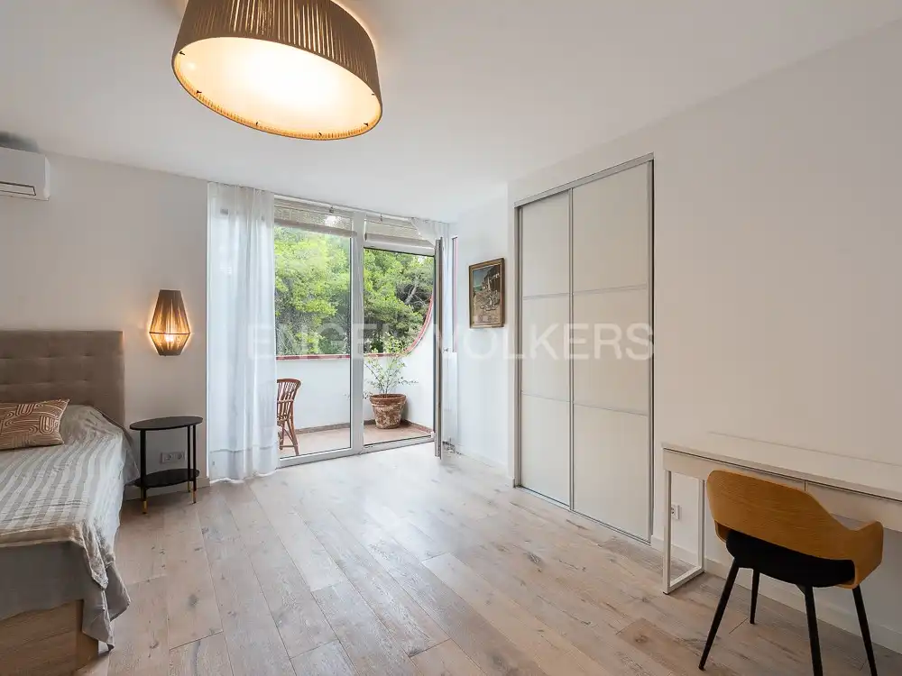 Bedroom of Houses for rent in Valencia  with Air Conditioner, Heating and Private garden