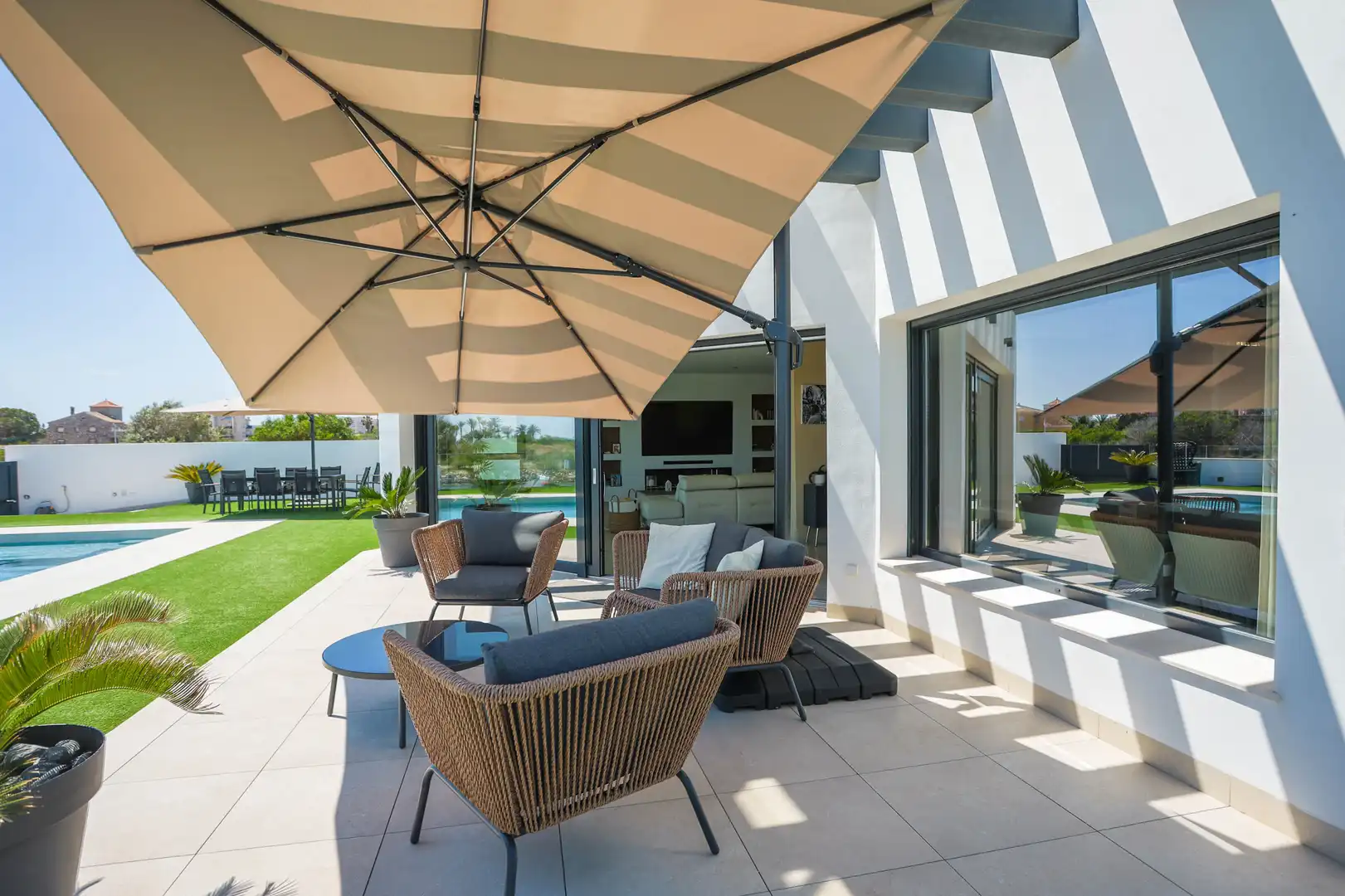 Terrace of Houses for sale in La Manga del Mar Menor  with Storage room and Furnished