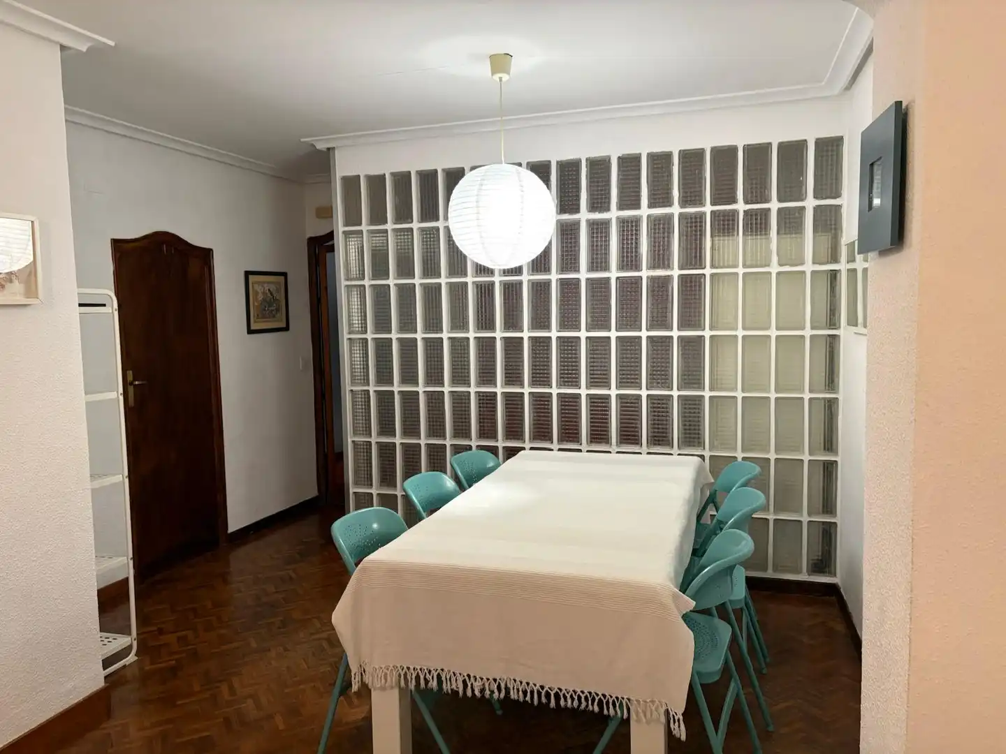 Esszimmer von Wohnung zur Miete in Sueca mit Möbliert, Ofen und Balkon
