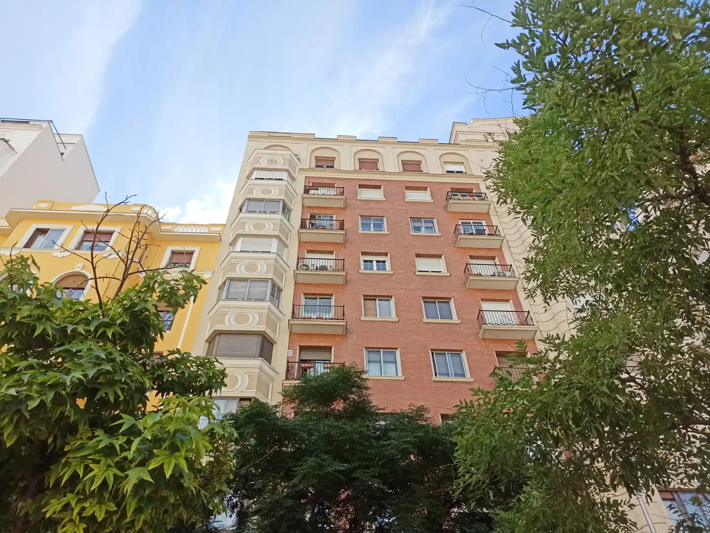Exterior view of Flat for sale in Madrid  with Air Conditioner, Heating and Parquet flooring