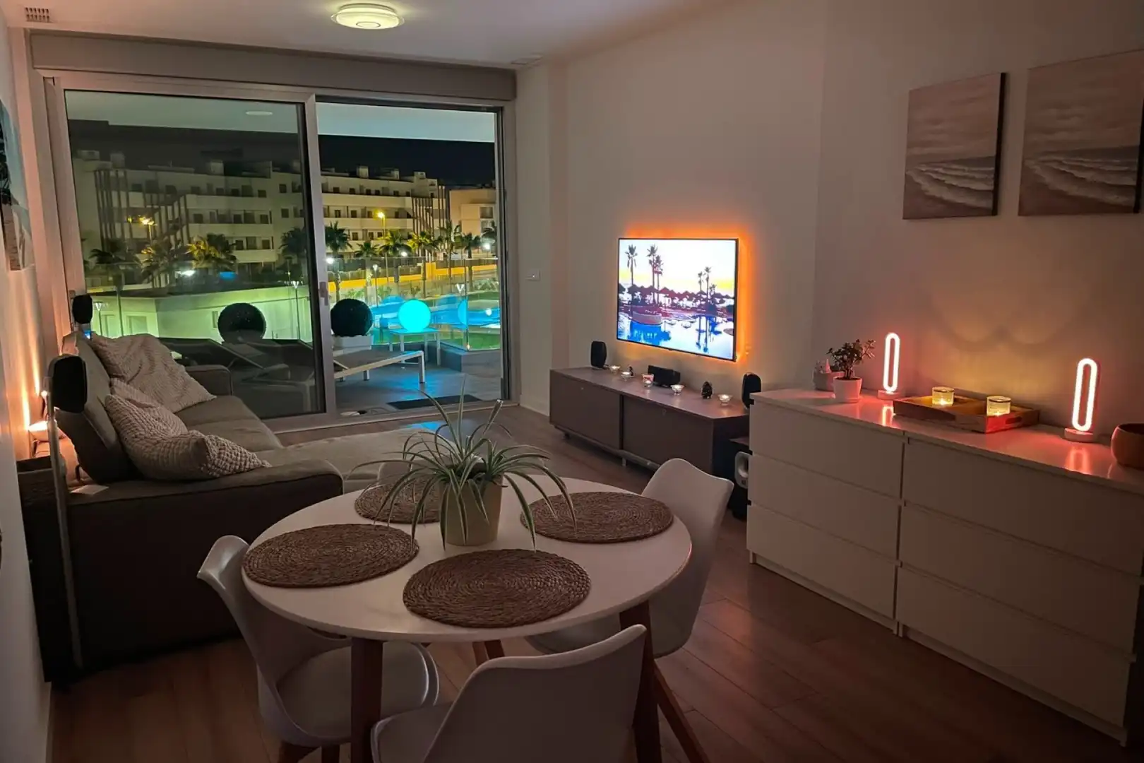 Living room of Flat for sale in Orihuela  with Air Conditioner, Heating and Terrace