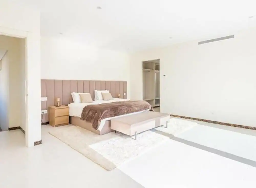 Bedroom of Houses for rent in Estepona  with Air Conditioner, Heating and Private garden