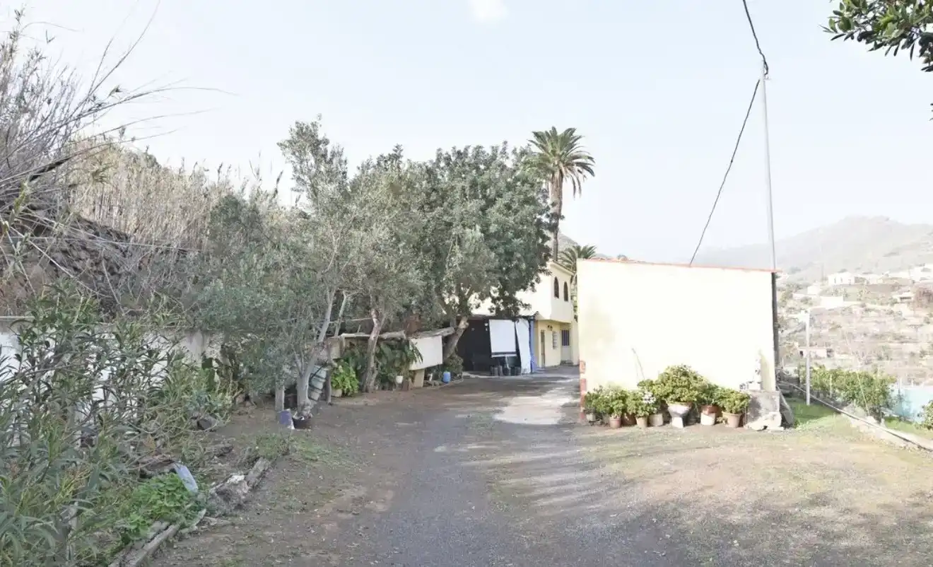 Vista exterior de Finca rústica en venta en Telde con Jardín privado, Trastero y Amueblado