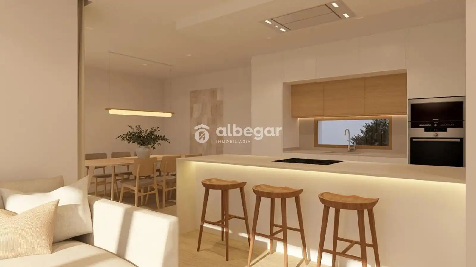 Cuina de Casa o xalet en venda en L'Eliana amb Aire condicionat, Terrassa i Piscina
