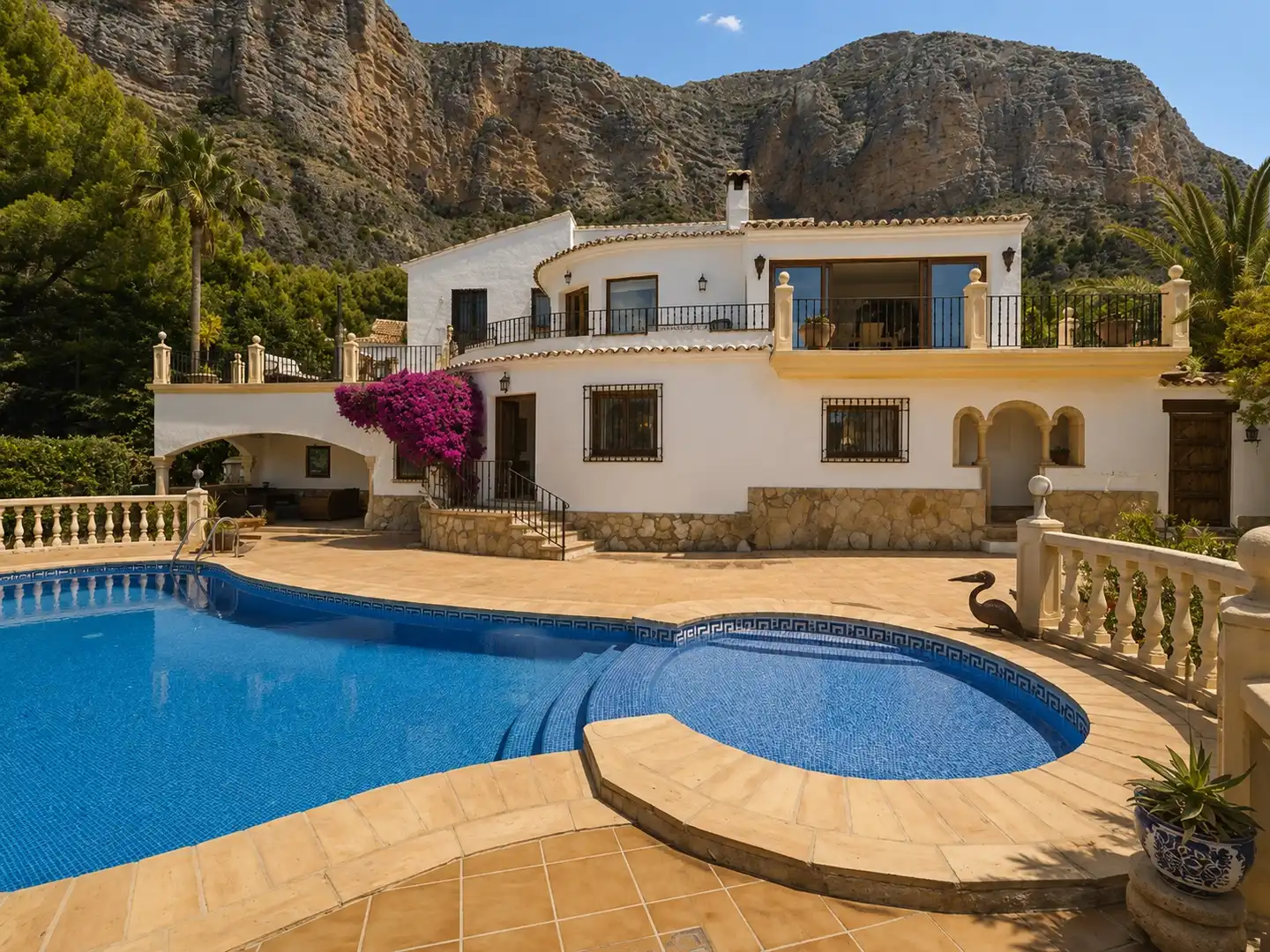 Vista exterior de Casa o xalet en venda en Jávea / Xàbia amb Aire condicionat