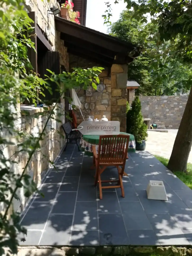 Terraza de Casa o chalet en venta en Sahún con Calefacción, Jardín privado y Parquet