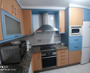 Kitchen of Flat to rent in Pontevedra Capital   with Heating, Terrace and Storage room