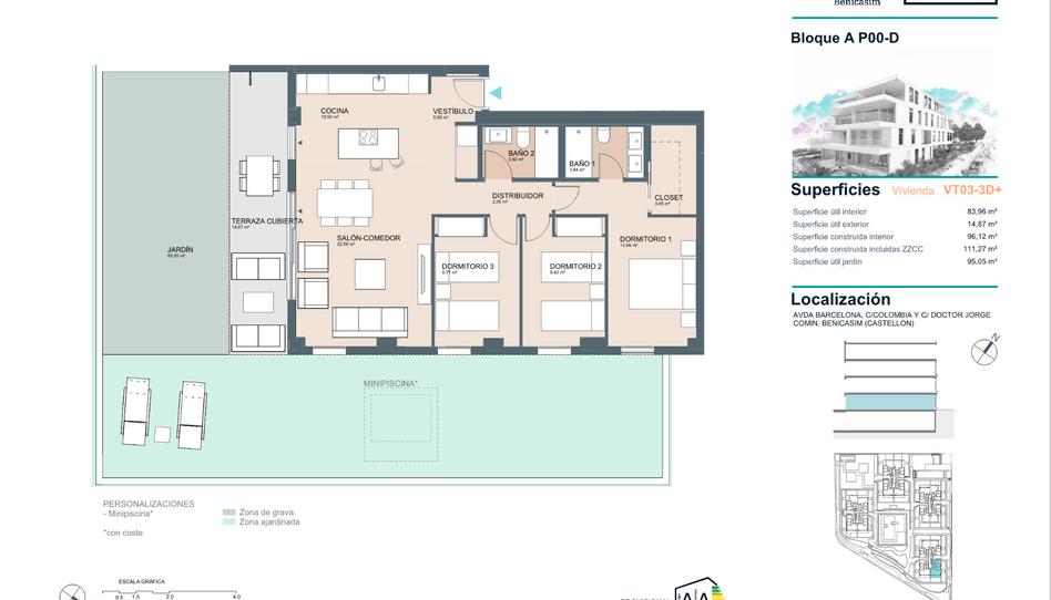 Photo 1 from new construction home in Flat for sale in Avinguda Barcelona, 41, Torreón - La Almadraba, Castellón