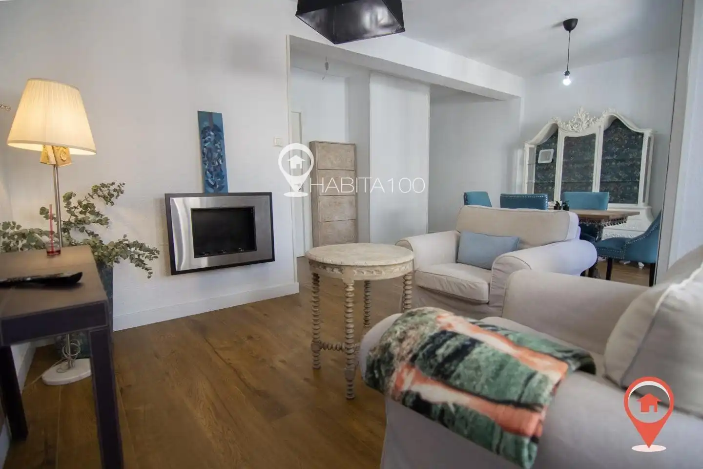 Sala d'estar de Pis en venda en Cuenca amb Calefacció