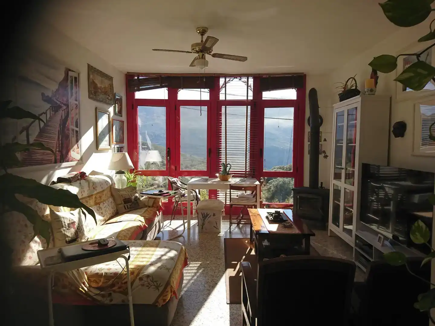 Sala d'estar de Pis en venda en Borrenes amb Jardí privat, Forn i Rentadora