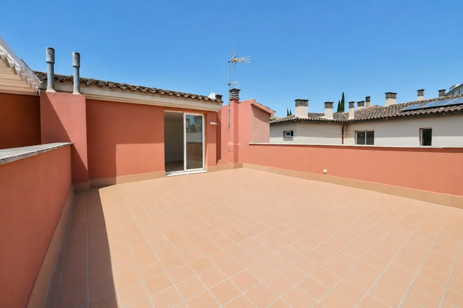 Terrassa de Casa adosada en venda en  Palma de Mallorca amb Aire condicionat, Jardí privat i Terrassa