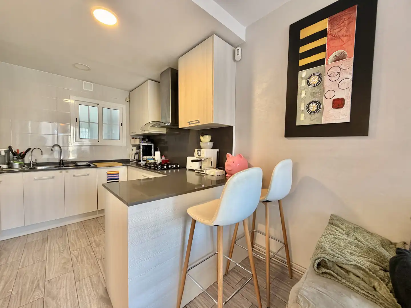 Cocina de Piso en venta en Vilanova i la Geltrú con Calefacción