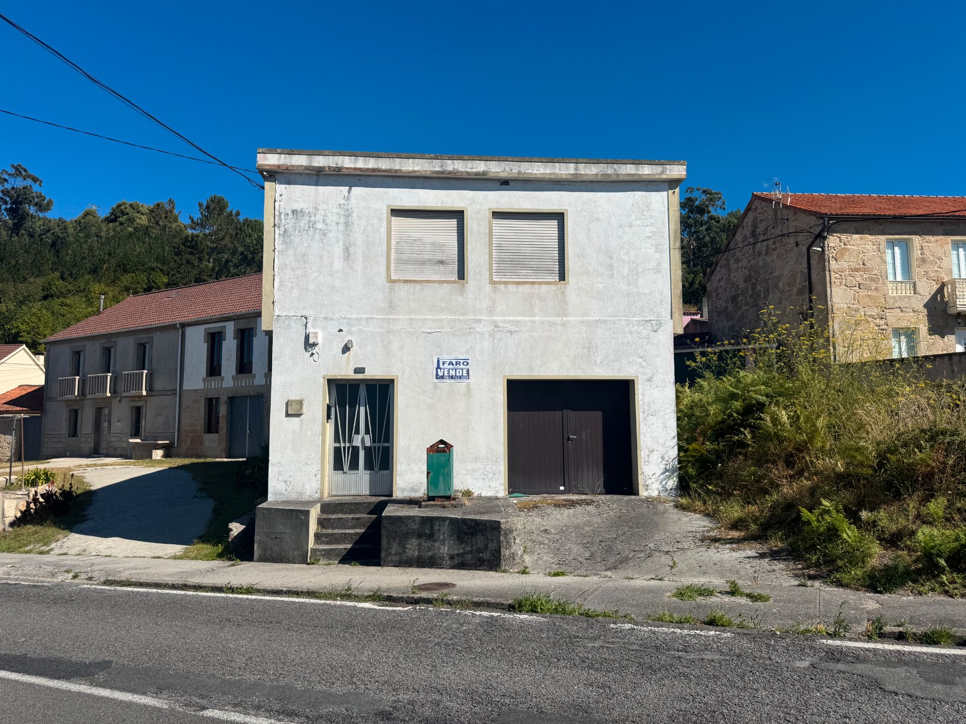 Vista exterior de Casa o xalet en venda en Carnota