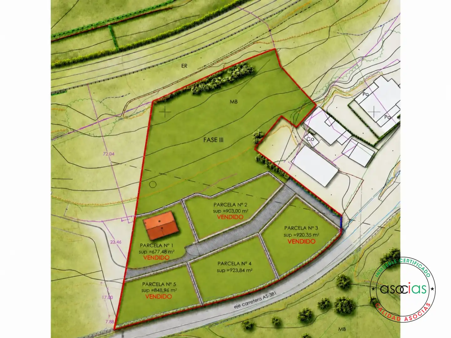 Terreny residencial en venda a Pruvia de Arriba - Barrio de Pruvia