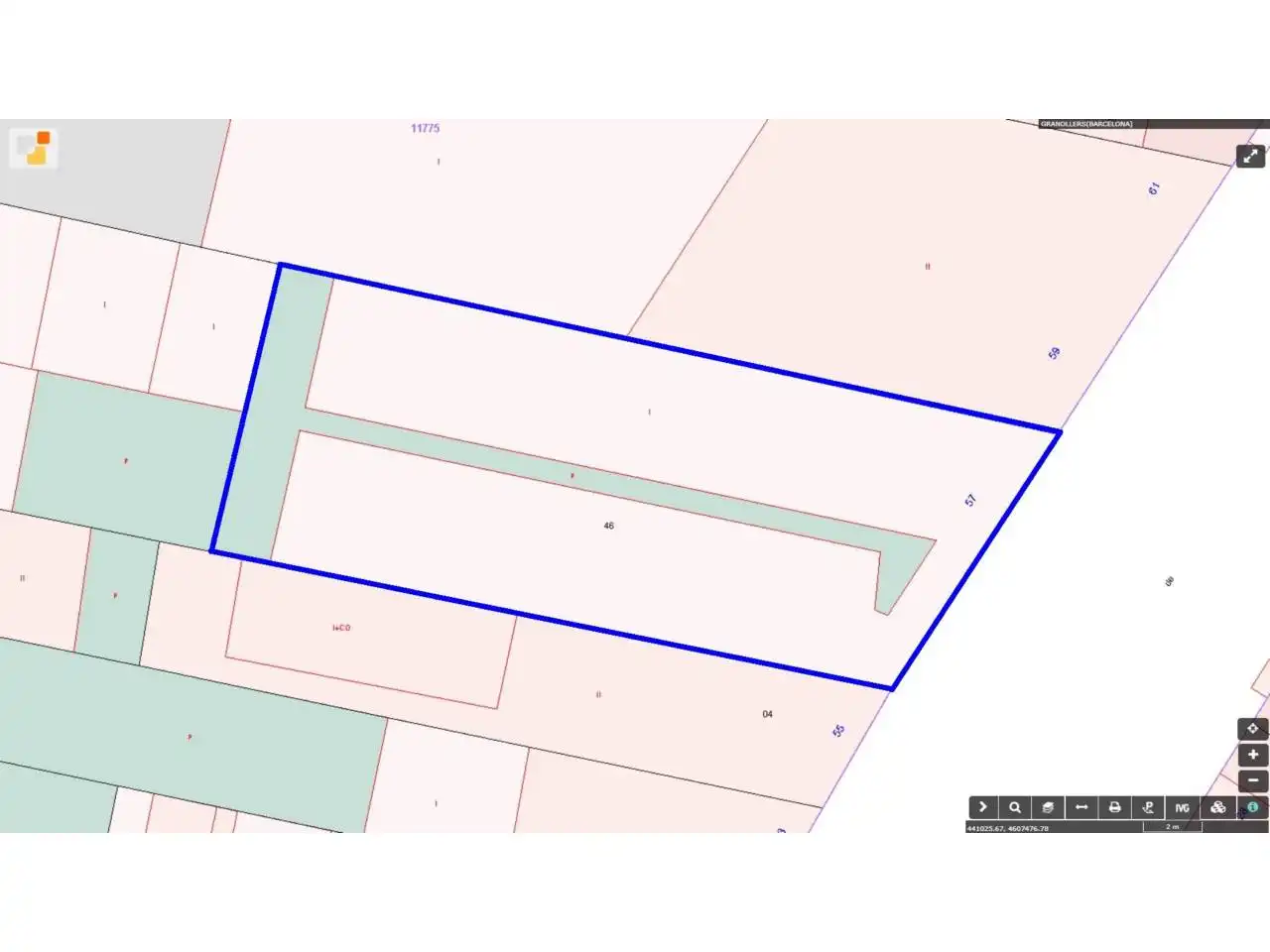 Terreny industrial en venda en Granollers