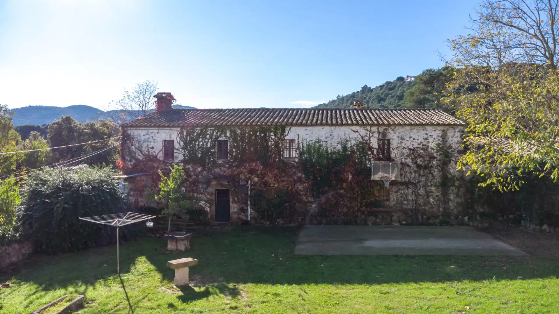 Vista exterior de Finca rústica en venta en Llagostera con Calefacción, Terraza y Trastero