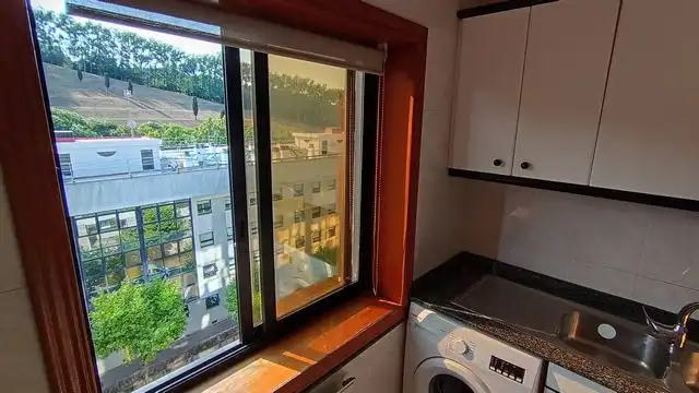 Balcony of Flat for rent in Santiago de Compostela   with Storage room and Washing machine