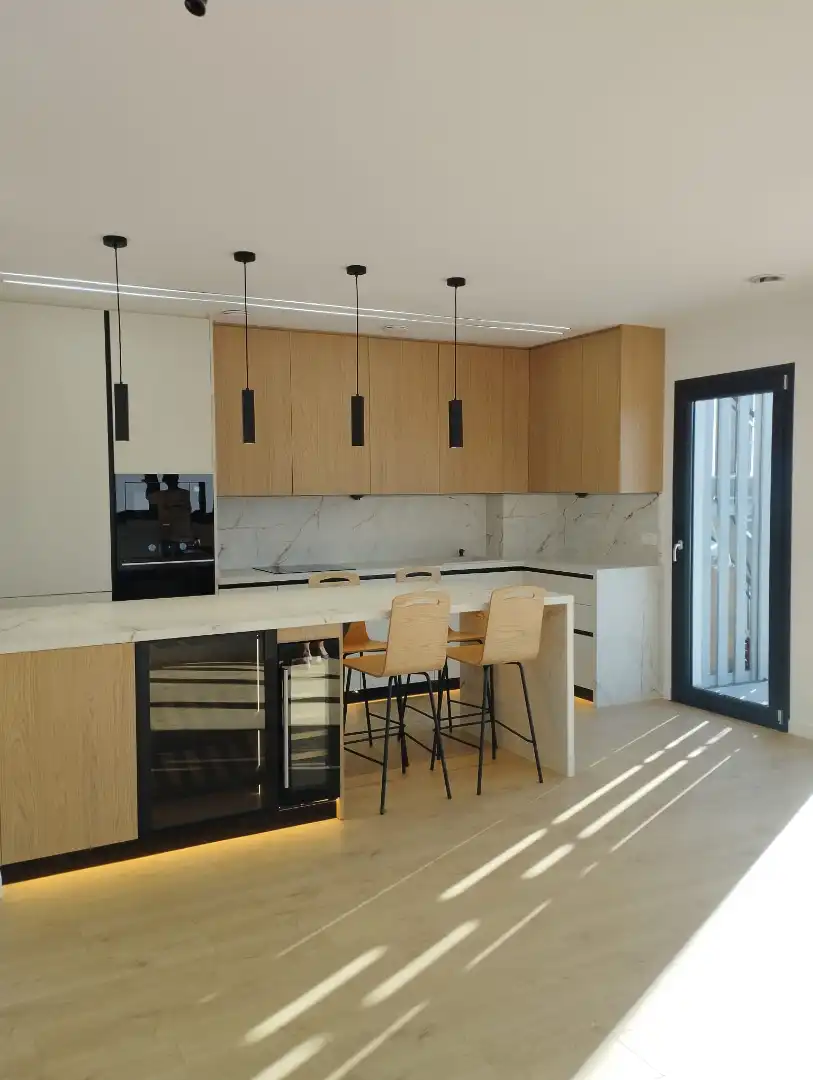 Kitchen of Attic for rent in Granada  with Air Conditioner, Heating and Storage room