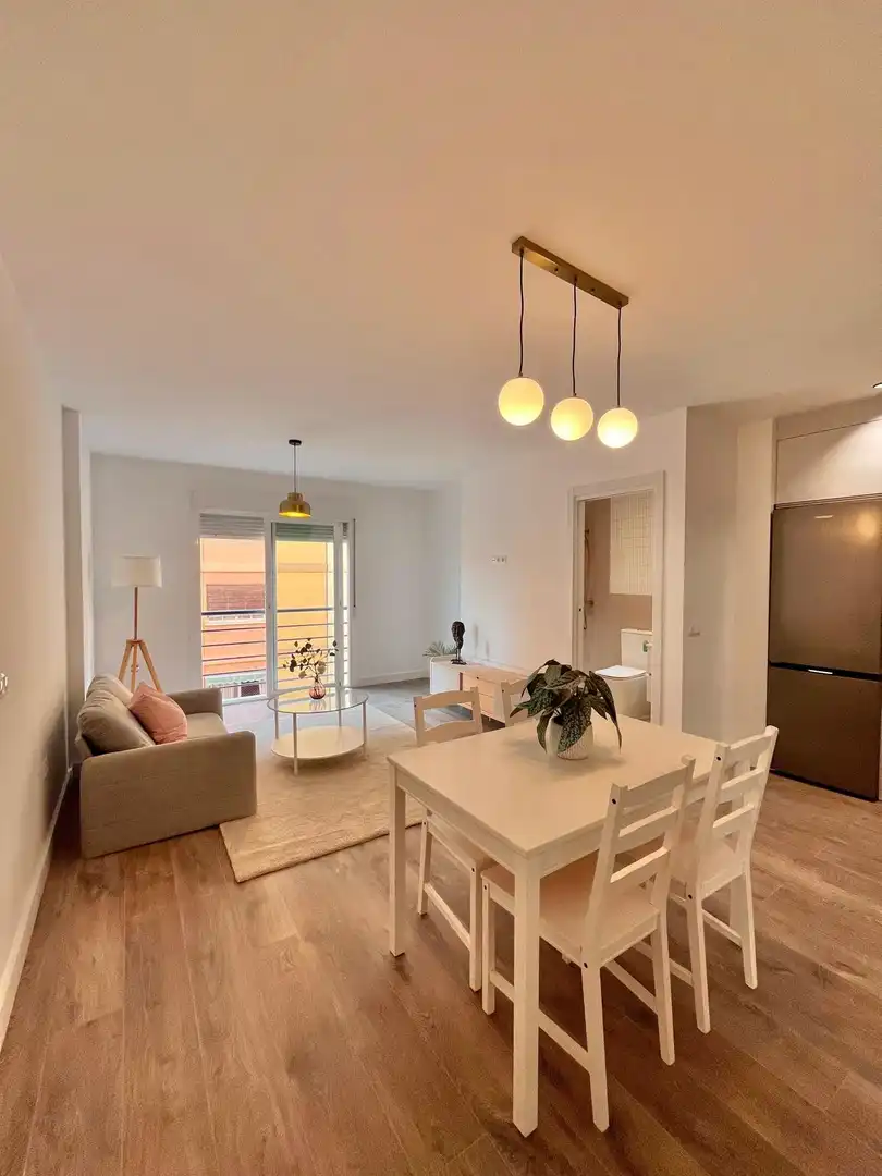 Sala de estar de Apartamento en venta en Málaga con Aire acondicionado, Terraza y Balcón