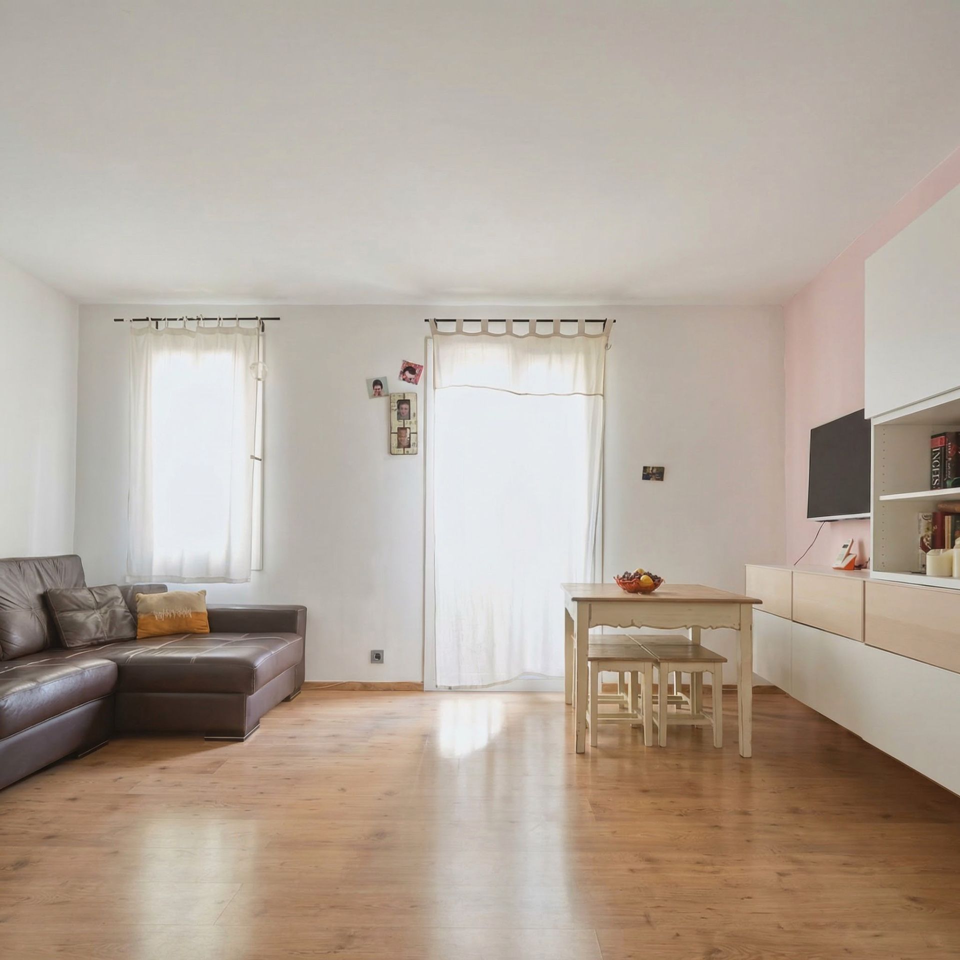 Sala d'estar de Pis en venda en  Barcelona Capital amb Aire condicionat, Calefacció i Terrassa