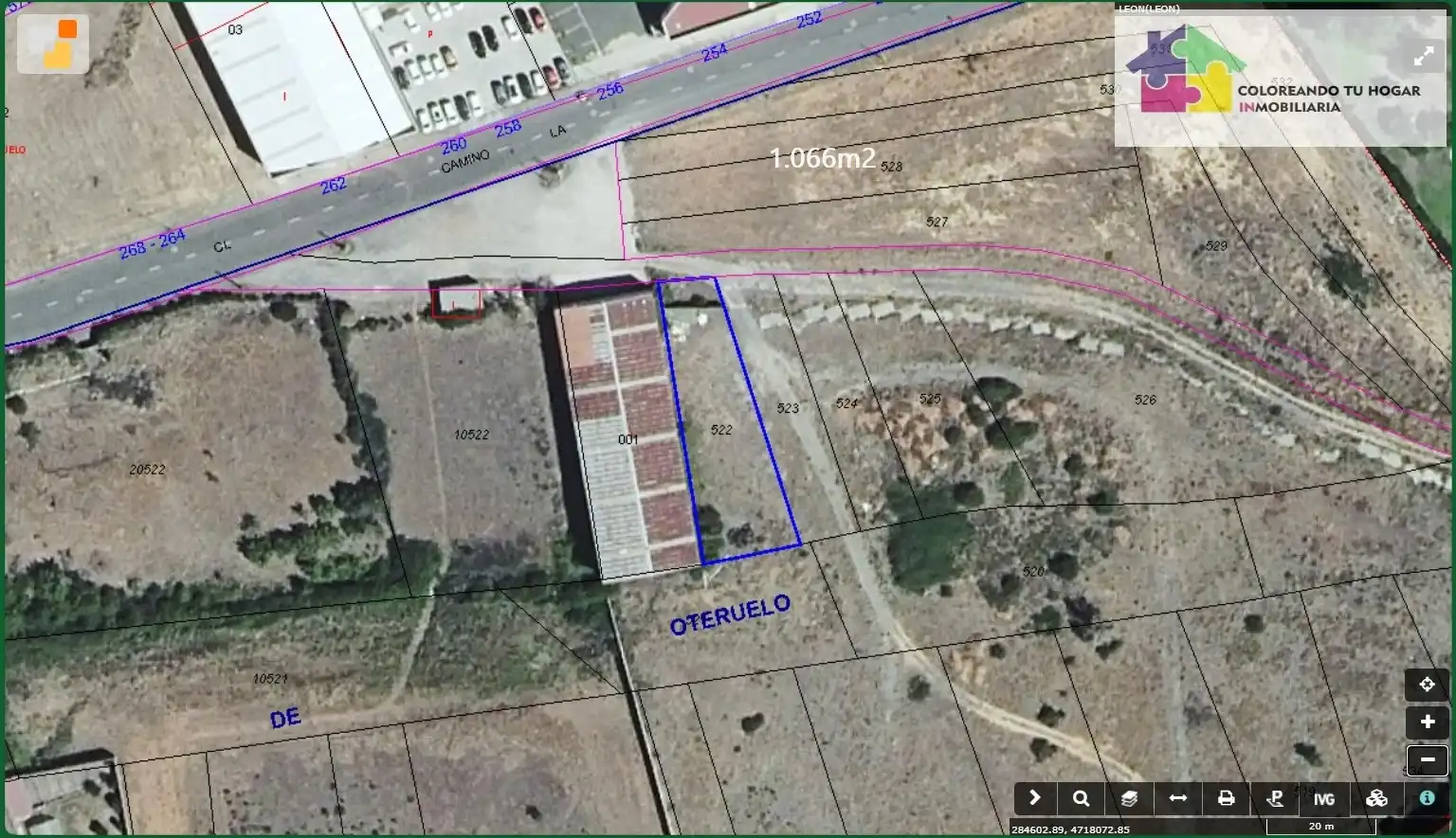 Terreny industrial en venda en León Capital 
