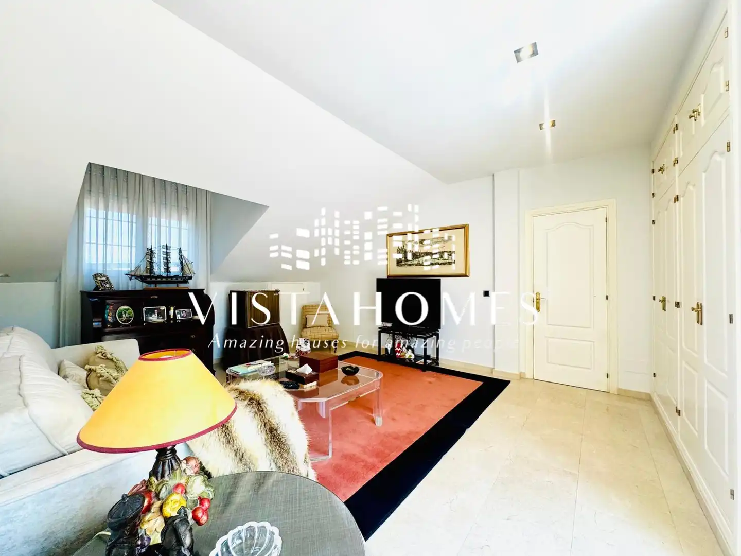 Living room of Houses for sale in Ciudalcampo  with Air Conditioner, Heating and Private garden