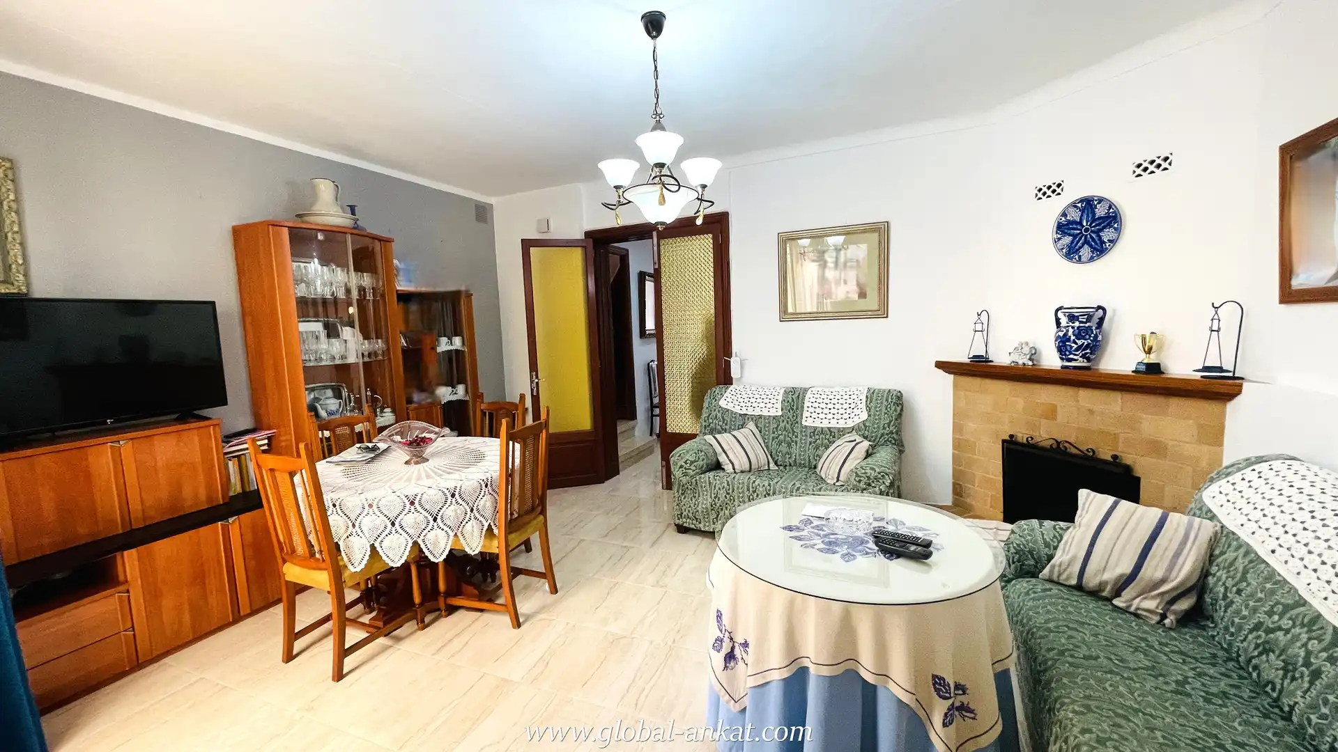 Sala d'estar de Casa adosada en venda en Felanitx amb Terrassa i Traster
