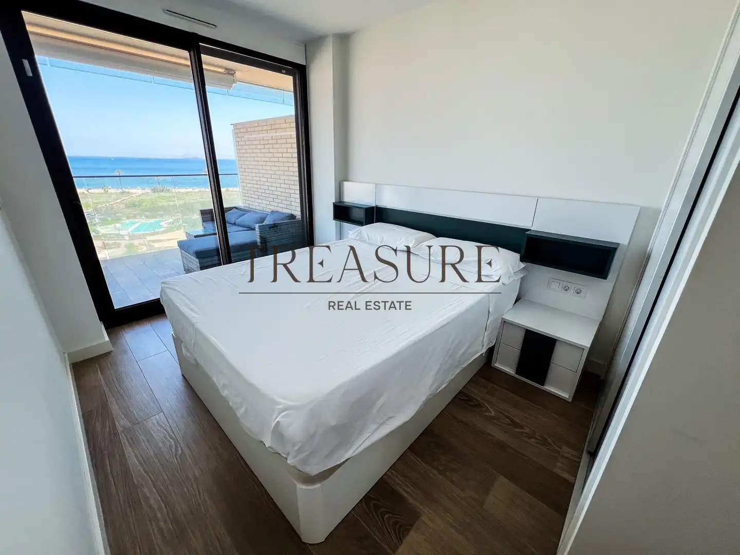 Bedroom of Apartments for sale in Cartagena  with Private garden, Terrace and Community pool
