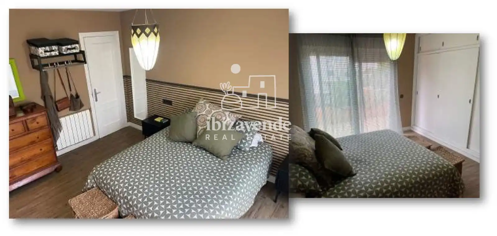 Bedroom of Detached homes for rent in Eivissa  with Air Conditioner, Heating and Terrace
