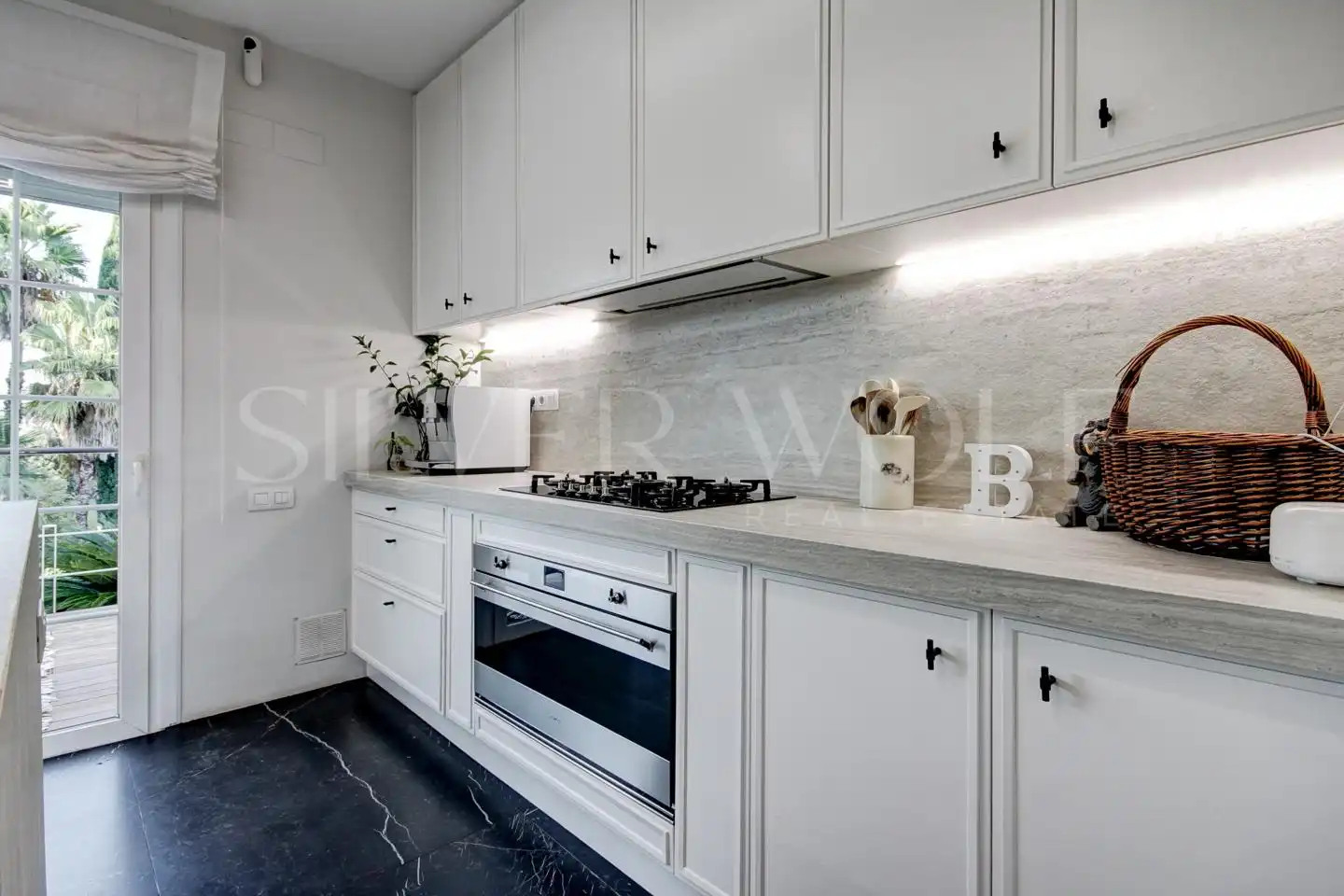 Kitchen of Houses for sale in Sant Cugat del Vallès  with Air Conditioner, Heating and Private garden