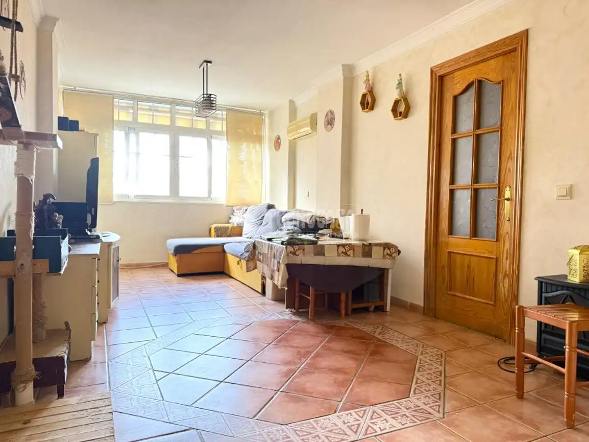 Wohnzimmer von Wohnung zum Verkauf in Málaga mit Klimaanlage