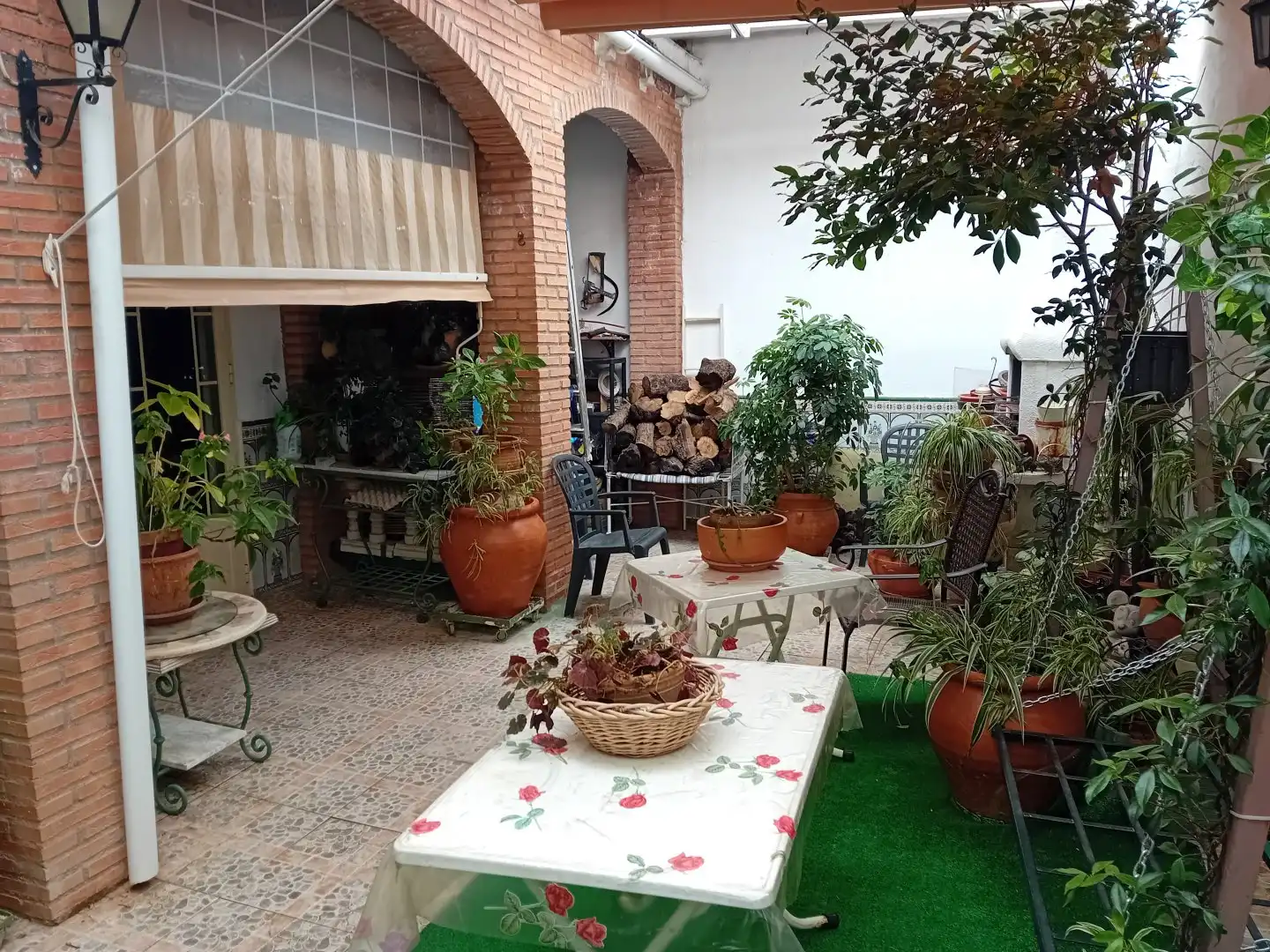 Terrasse von Country house zum Verkauf in Viso del Marqués mit Heizung, Terrasse und Abstellraum
