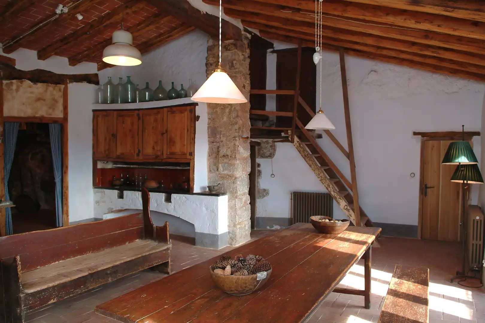 Cocina de Finca rústica en venta en Camprodon con Calefacción, Jardín privado y Terraza