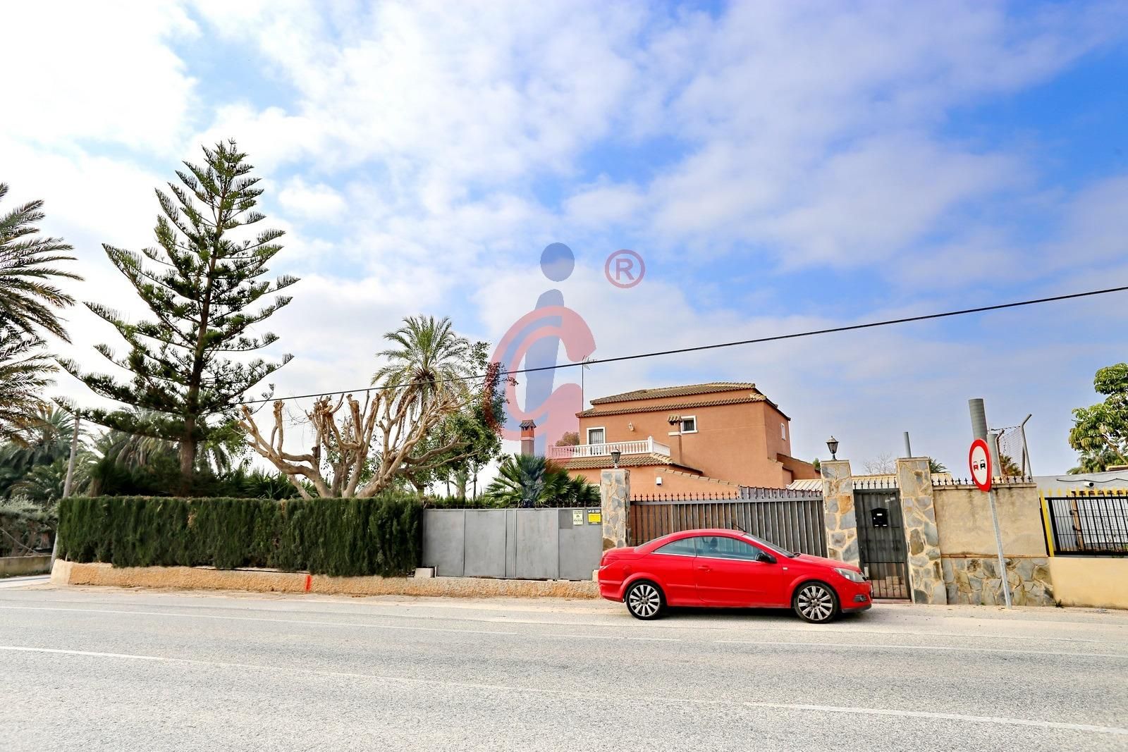 Vista exterior de Finca rústica en venta en Elche / Elx con Aire acondicionado, Calefacción y Terraza