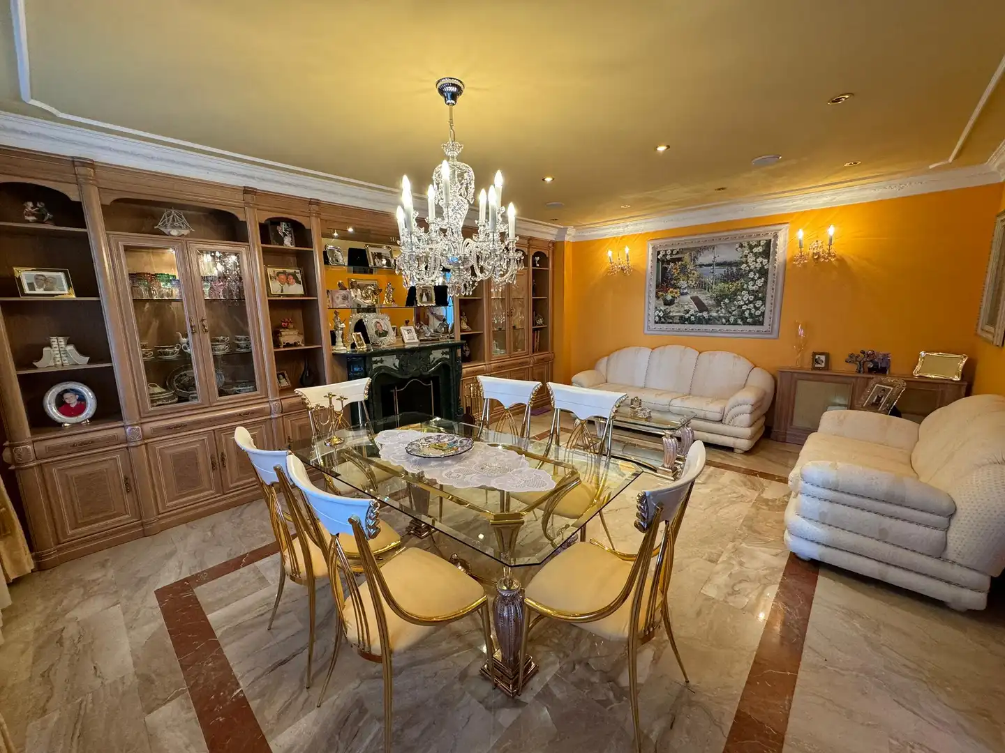 Dining room of Houses for sale in Cacabelos  with Heating, Private garden and Parquet flooring