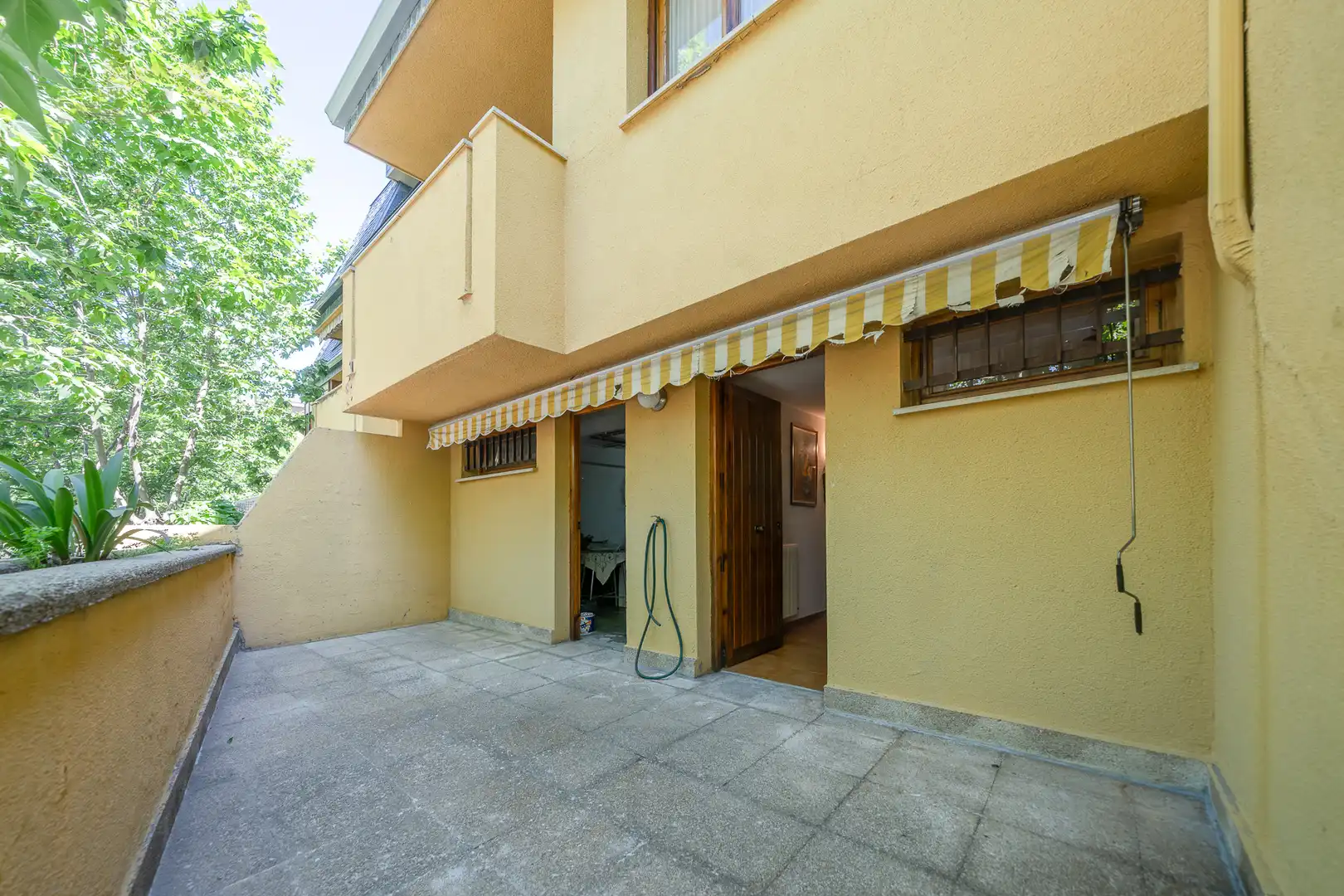 Exterior view of Detached homes for sale in El Escorial  with Heating, Parquet flooring and Terrace