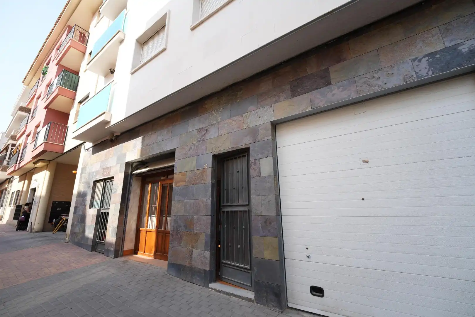 Vista exterior de Planta baja en venta en Murcia con Amueblado