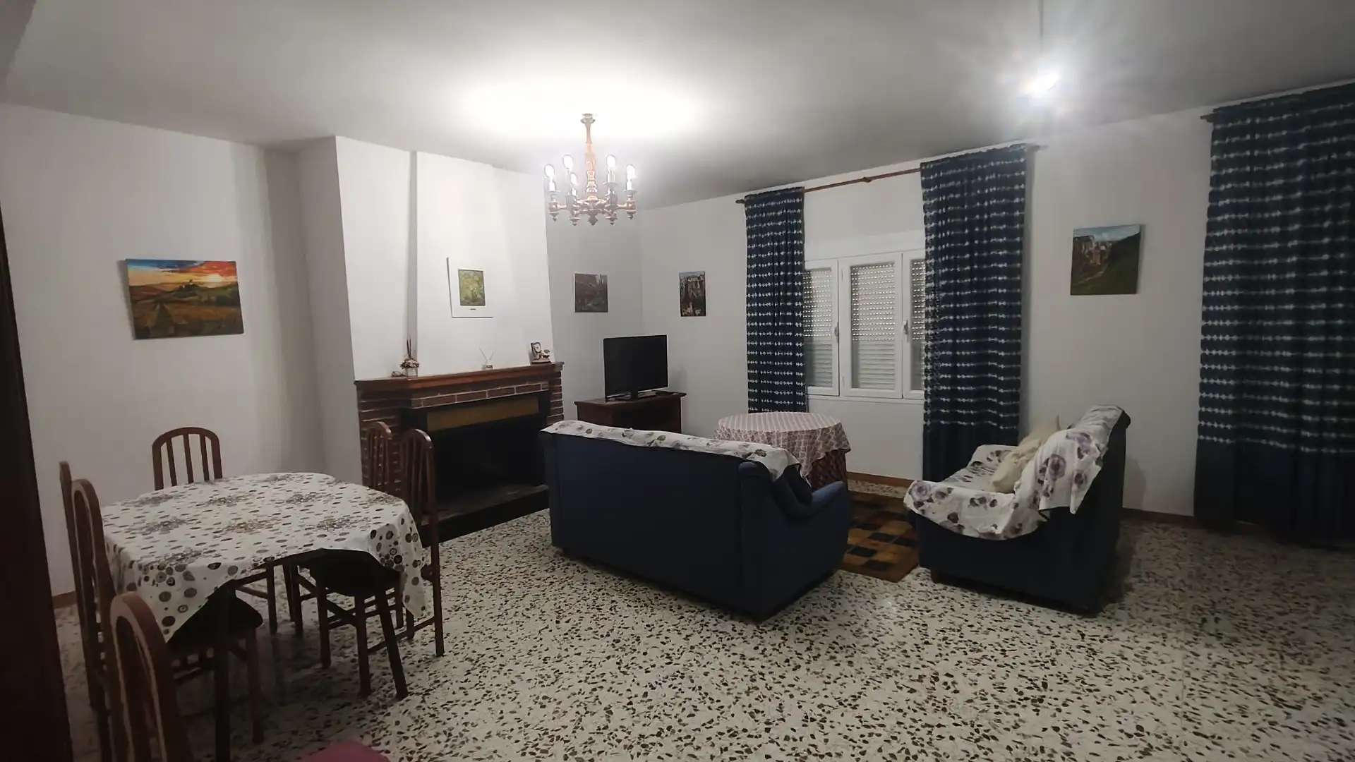 Sala de estar de Piso en venta en Castilléjar con Amueblado