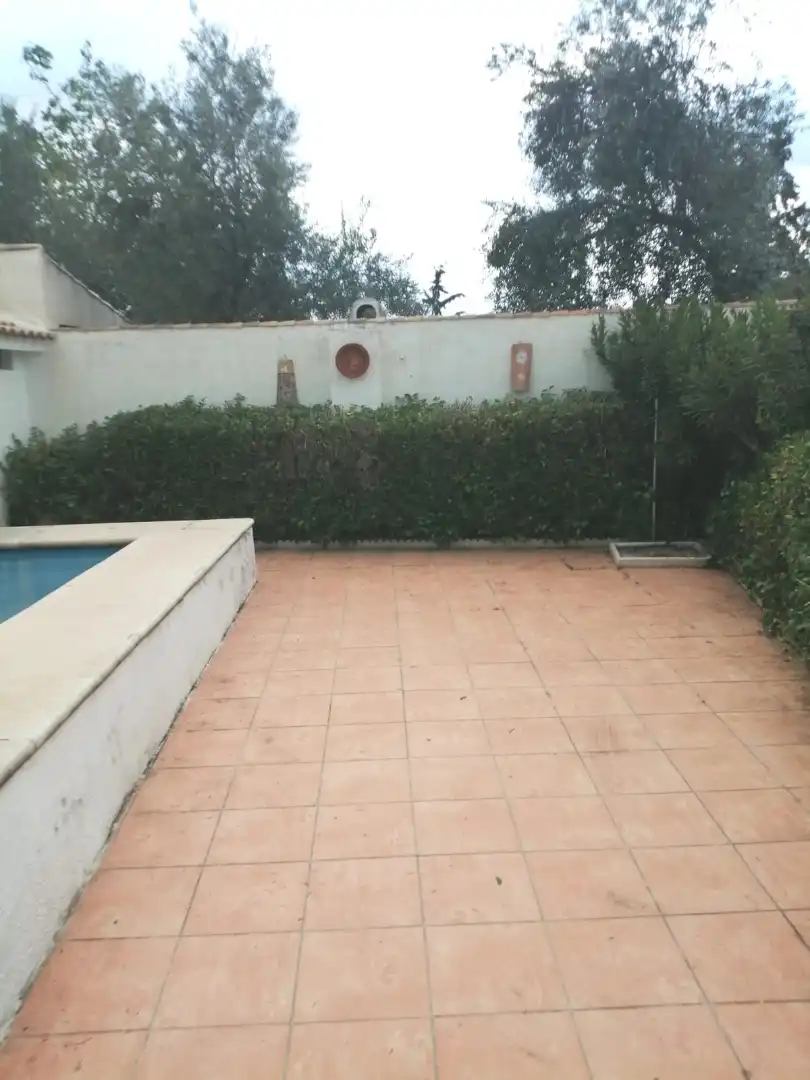Terraza de Finca rústica en venta en Castillo de Locubín con Amueblado